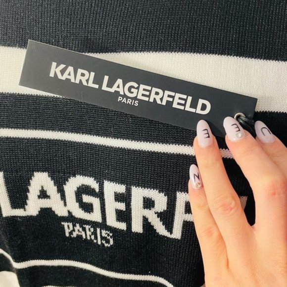 Karl Lagerfeld Sweater Men Black Size M - Picture 6 of 10